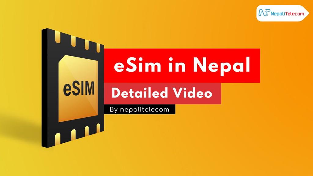 'Video thumbnail for eSim explained in detail | When will eSIM launch in Nepal?'