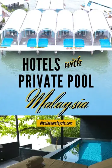 Private pool with selangor chalet Homestay Kolam