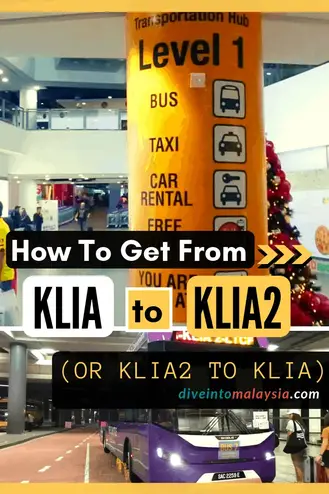 How To Get From Klia To Klia2 Or Klia2 To Klia Using The Free Shuttle Bus Train Or Taxi Dive Into Malaysia