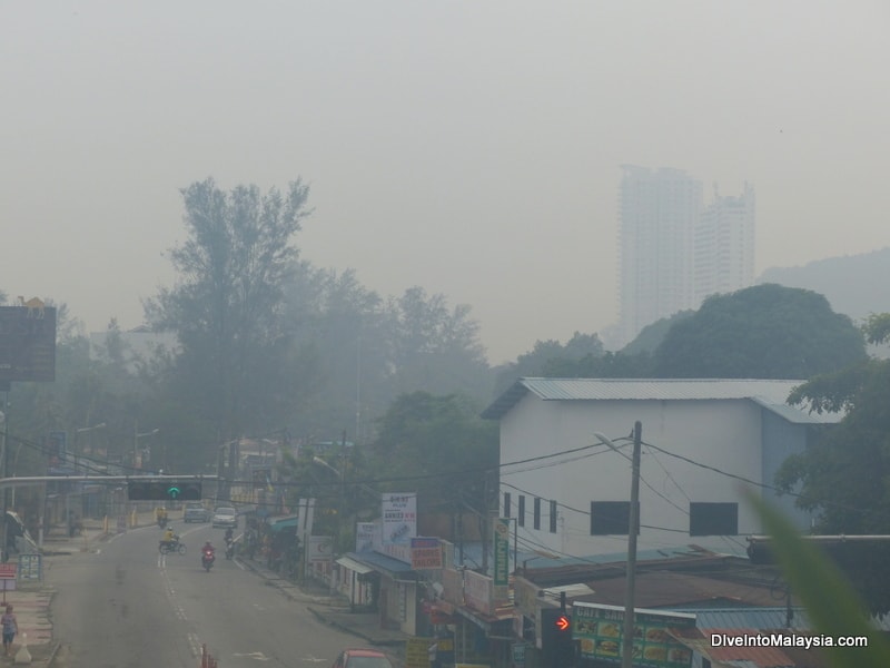 haze in penang