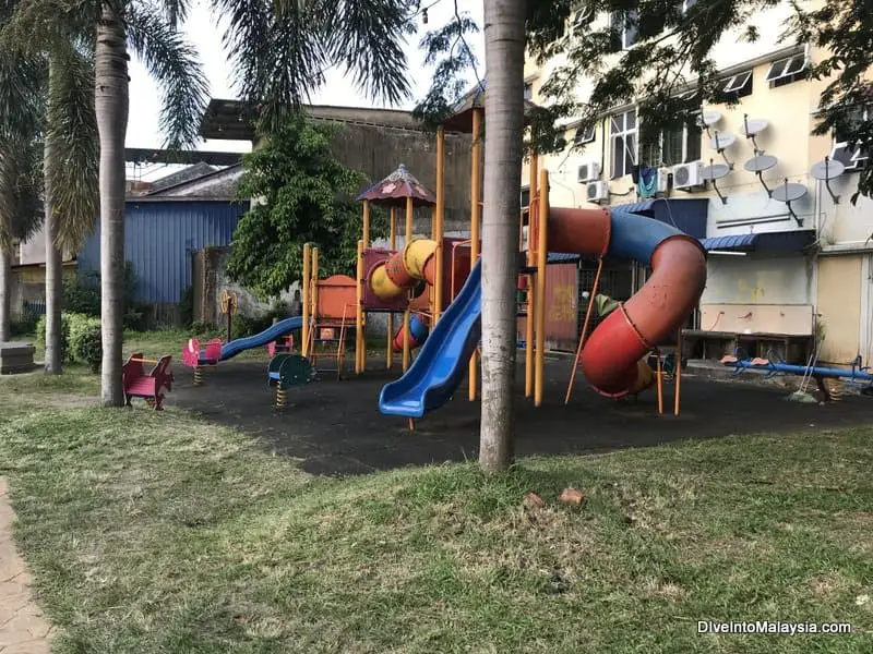 Playground behind Town City Food Court