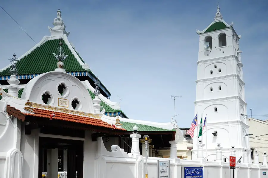 Masjid Kampung Kling - one of the many places to visit Melaka
