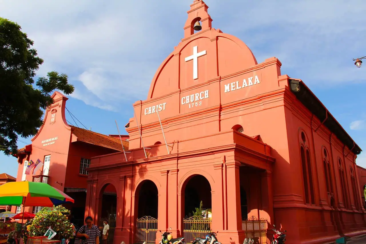 Christ Church Melaka - places to visit at Melaka