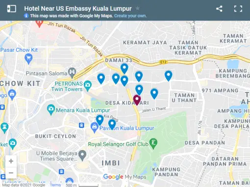 CLOSEST And BEST Hotel Near US Embassy Kuala Lumpur  Dive Into Malaysia