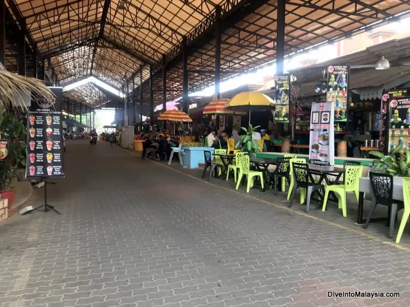Restaurants at Central Market, Kota Bharu