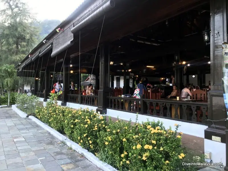 Perhentian Island Resort Besar restaurant