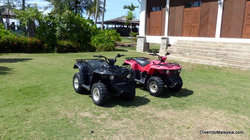 ATV rides at the Berjaya Tioman