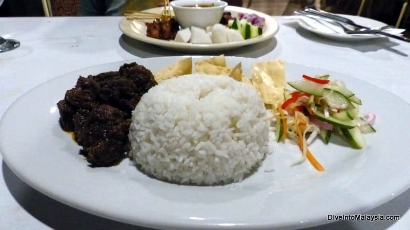 dinner at Berjaya Tioman