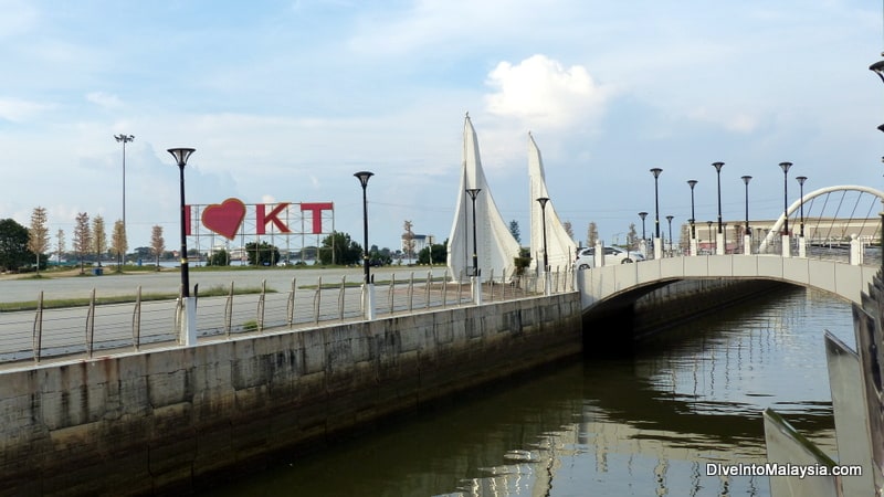 Kuala Terengganu riverfront area