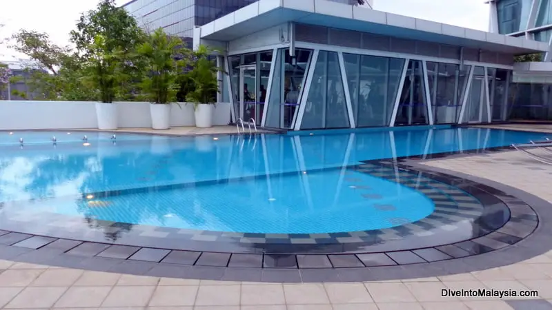 Swimming pool and gym at Capri By Fraser Changi City 