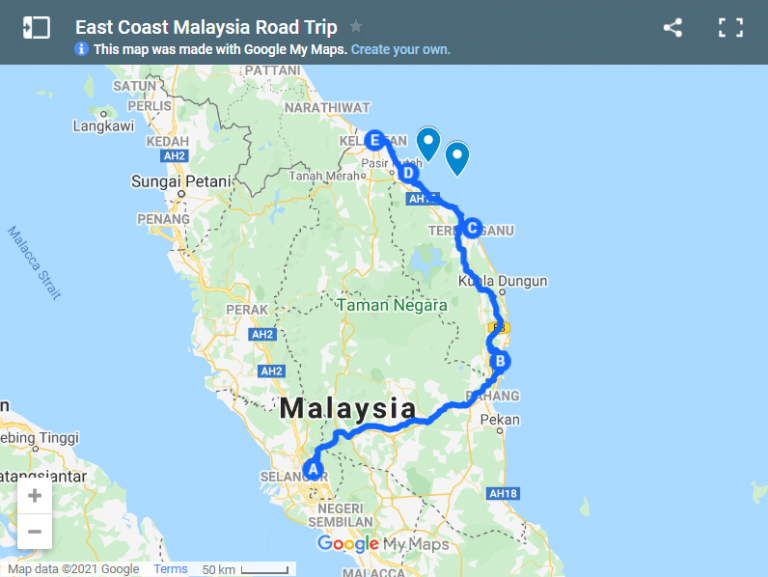 road trip singapour malaisie