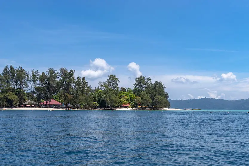 The Mamutik Island, Sabah, Malaysia.
