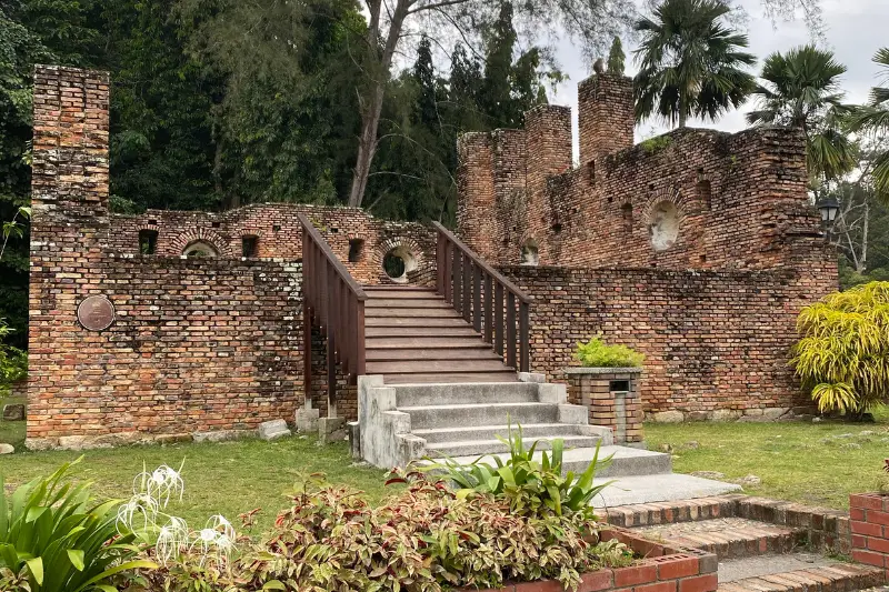 Dutch Fort Ruins Pangkor Island