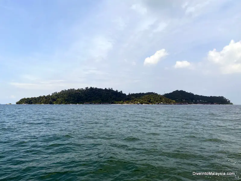 Pangkor Laut Resort from the ferry on our way there