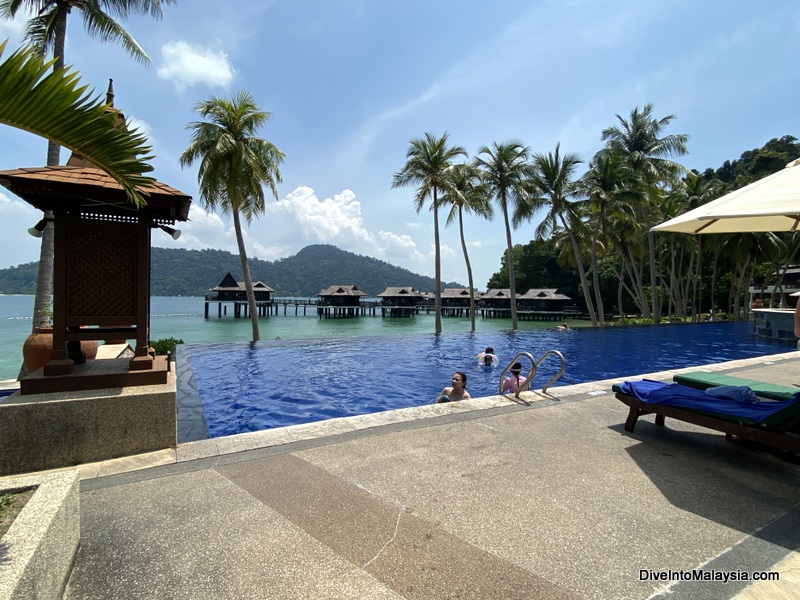 Pangkor Laut Resort Infinity pool