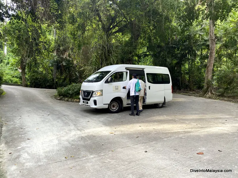 Pangkor Laut Resort shuttle bus