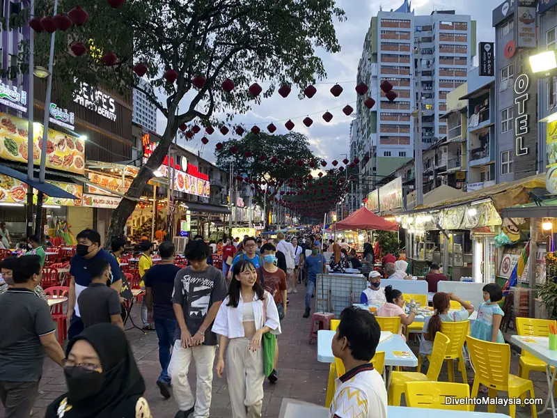 Jalan Alor Bukit Bintang food street