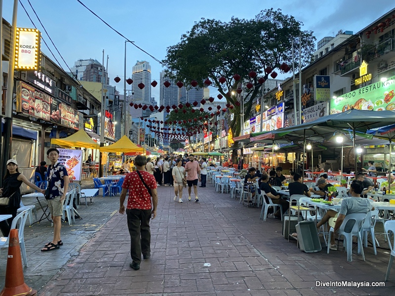Jalan Alor halal food street