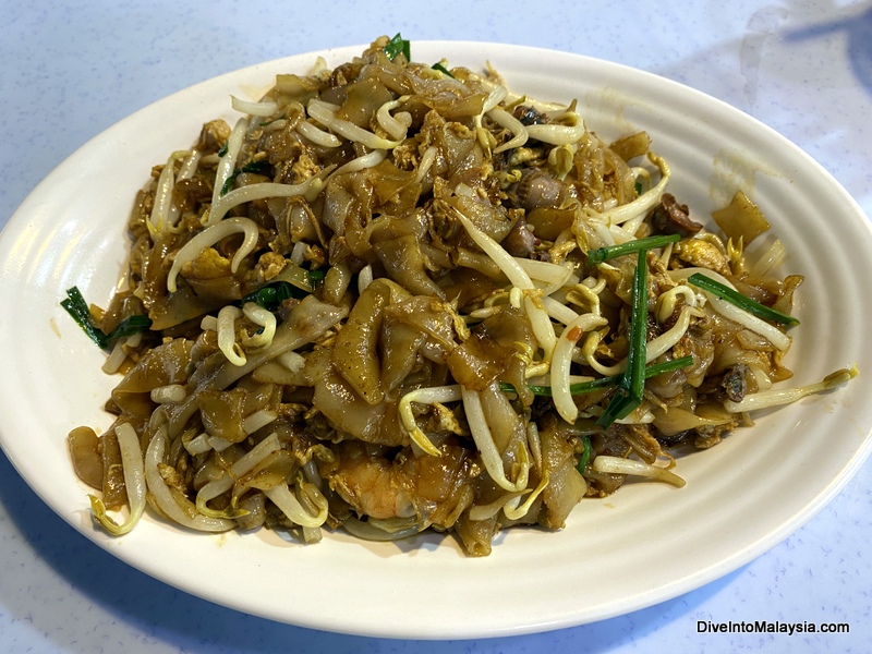 Bukit Bintang Jalan Alor food Penang Fried Kuey Teow