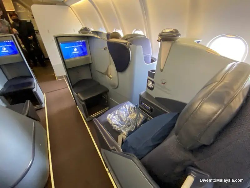 Malaysia Airlines business class seat