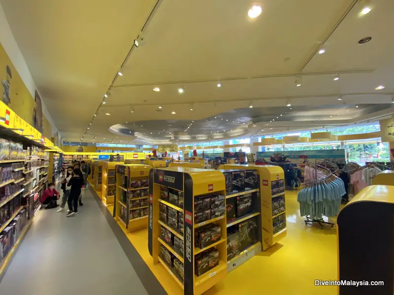 The main Legoland shop Malaysia
