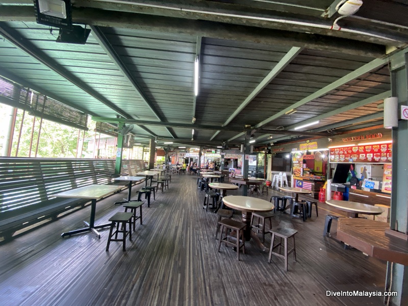 Food court area on Penang Hill