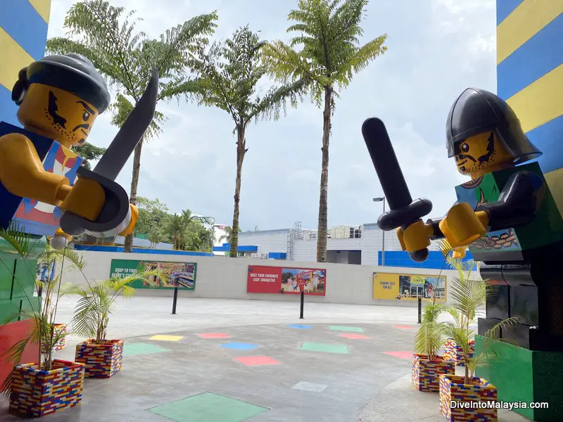 Legoland Hotel Malaysia hotel exit to the theme park