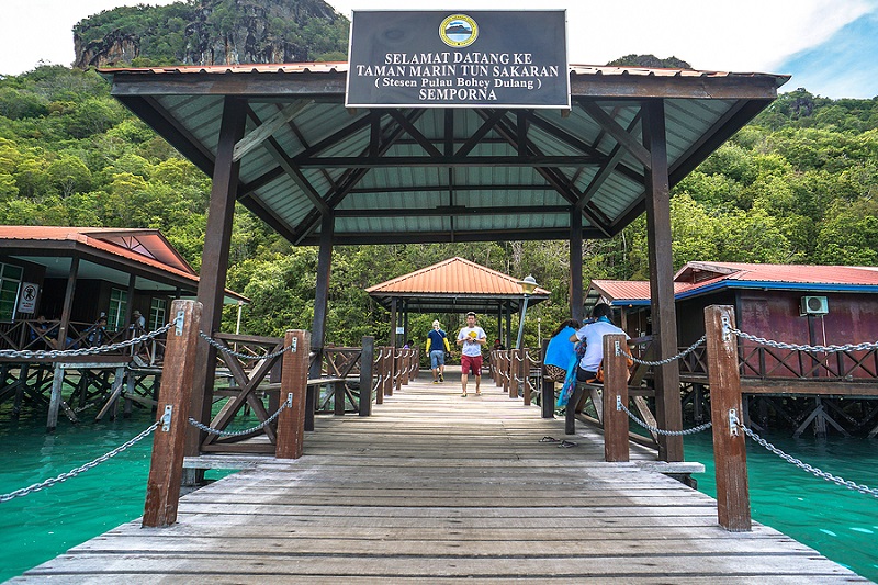 Tun Sakaran Marine Park Bohey Dulang Island Semporna