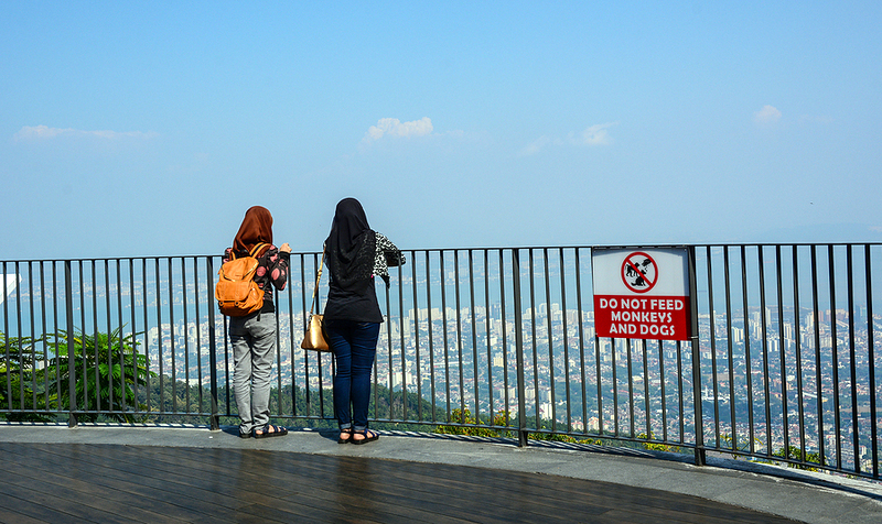 Viewing point on Penang Hill