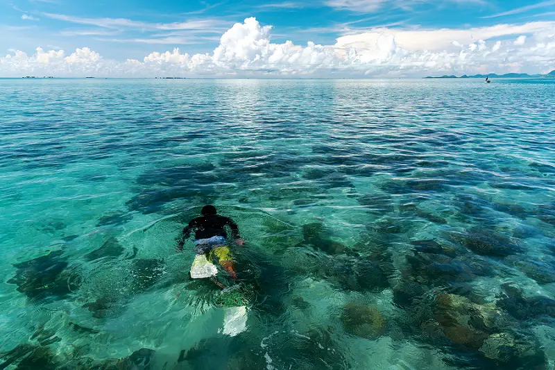 snorkeling Semporna Sabah