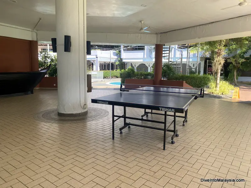 Bayview Beach Resort table tennis table