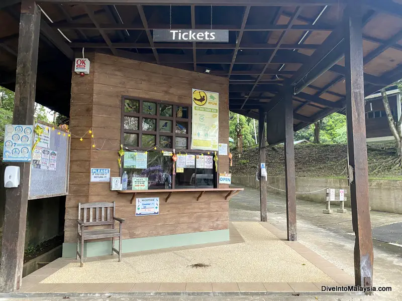 Sandakan Rainforest Discovery Centre Ticket Booth