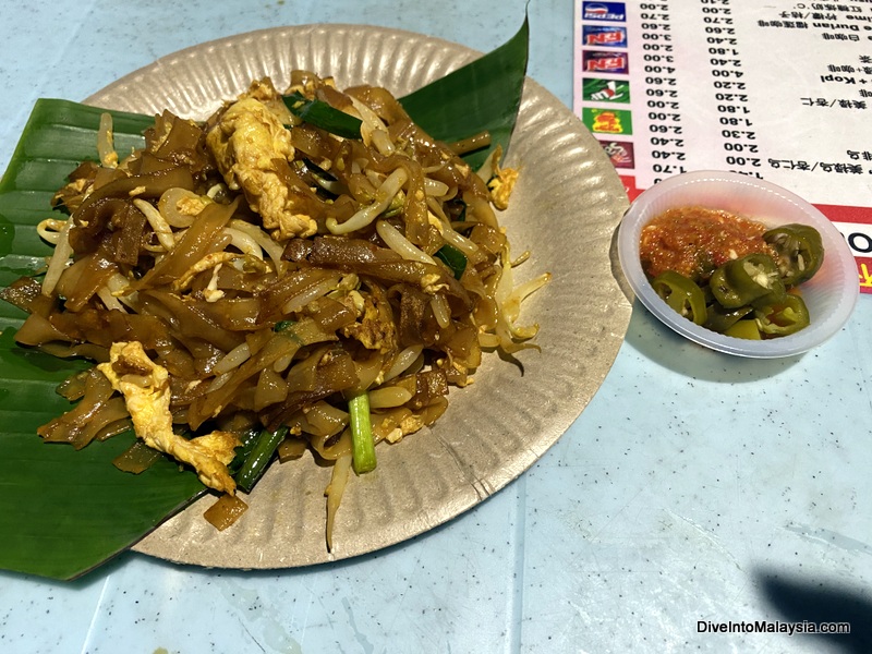 Char Kuey Teow at Clan Jetties George Town Penang