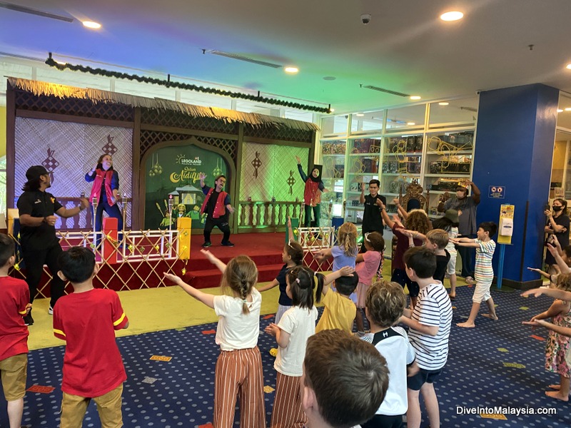 Dance time at Legoland Hotel Malaysia
