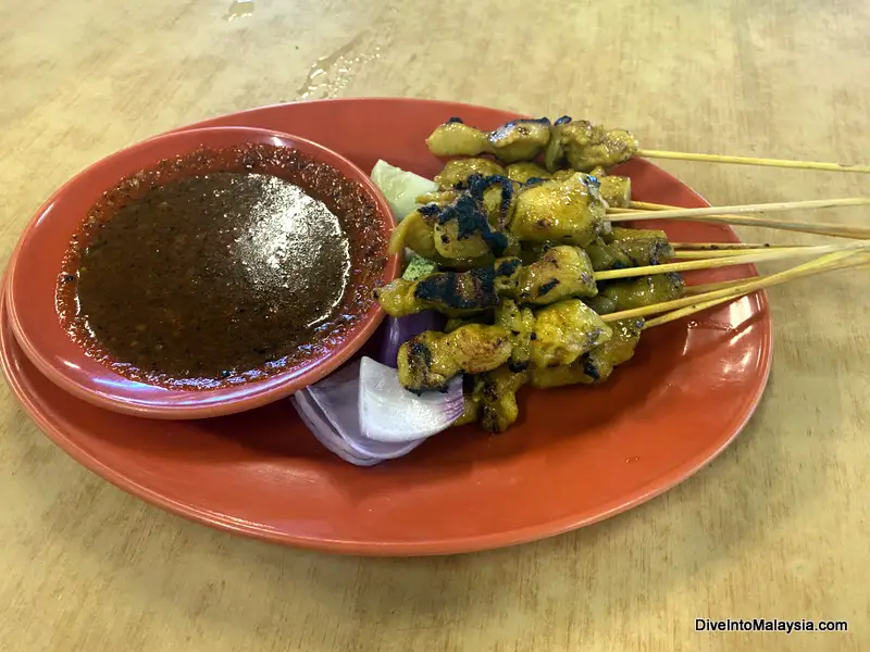 Malaysian food Satay