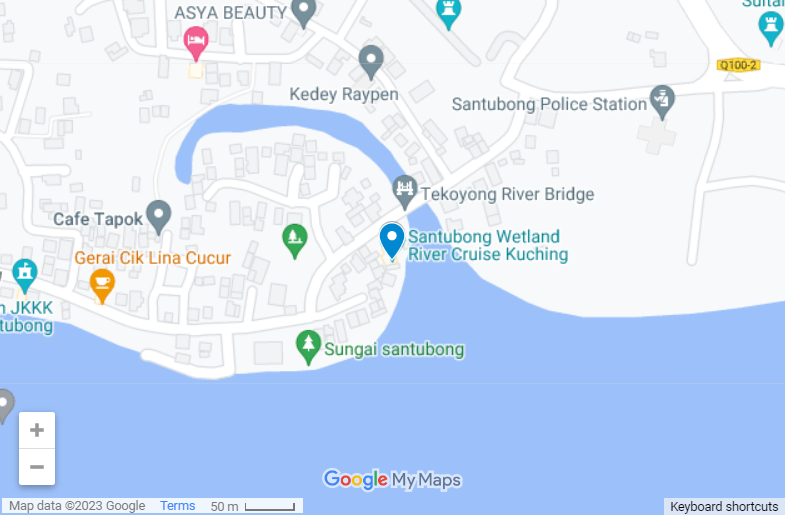 Santubong Wildlife Cruise map