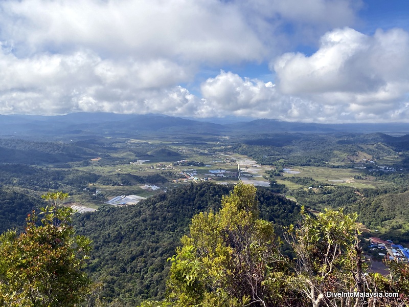 View from Prayer Mountain Bario