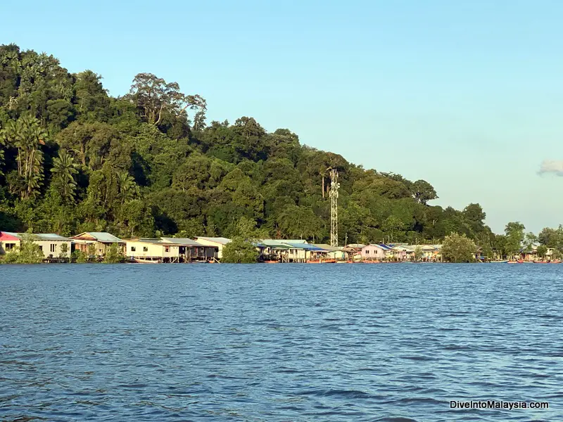 Santubong Wildlife Cruise floating village