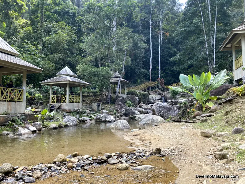 Area around Durian Perangin Waterfall Langkawi