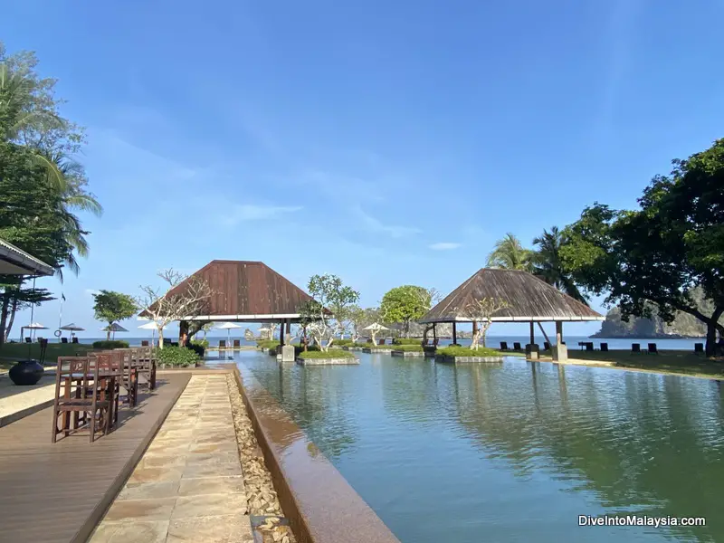 Tanjung Rhu Resort Sunset pool (family pool)